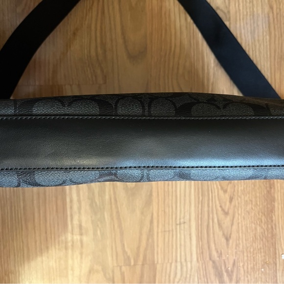 Coach Black and Grey Crossbody Bag - Picture 9 of 16